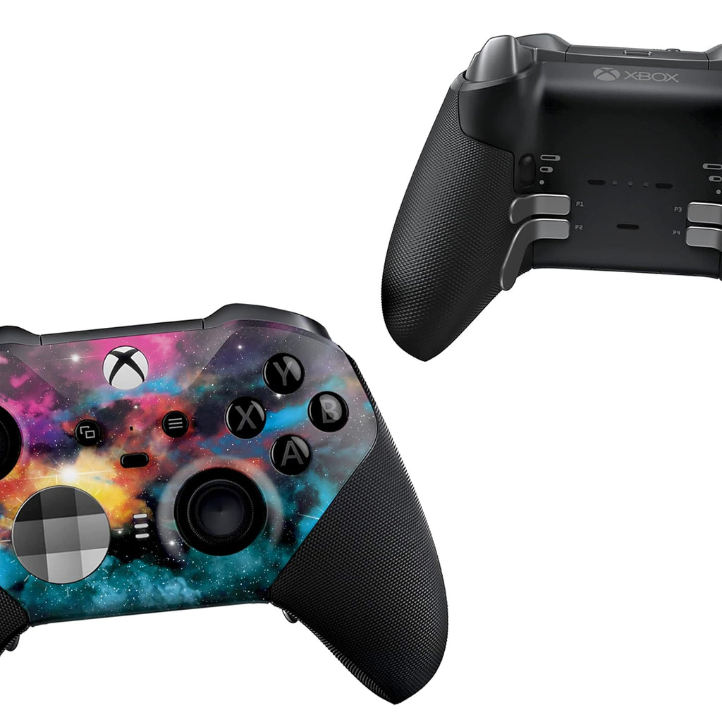 Galaxy X-Box Elite Controller Series 2 Limited Edition Custom Elite Series 2 Controller for X-Box One/Series X/S. Made with Advanced Hydro-Dip Paint Technology (Not Just a Skin)